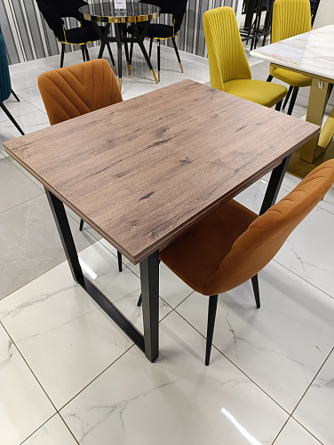 Стол Форли дуб велингтон / черный матовый из шоурума 1